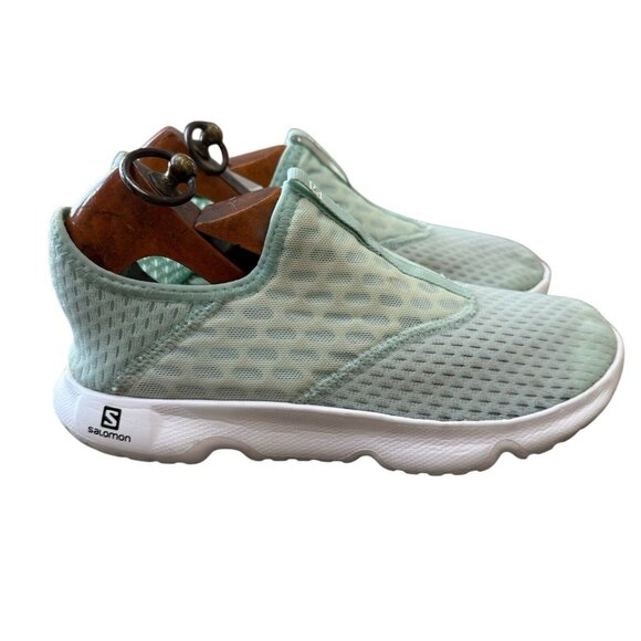 SALOMON Reelax Moc 5.0  Womens Size 6.5  Endo Fit Comfort Shoe Seafoam Green - Picture 1 of 9